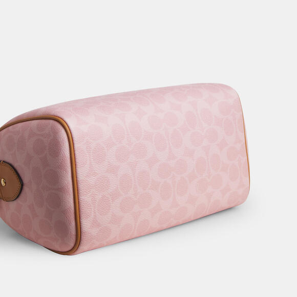 Rowan Satchel Bag In Signature Canvas With Charms - Picture 3 of 12